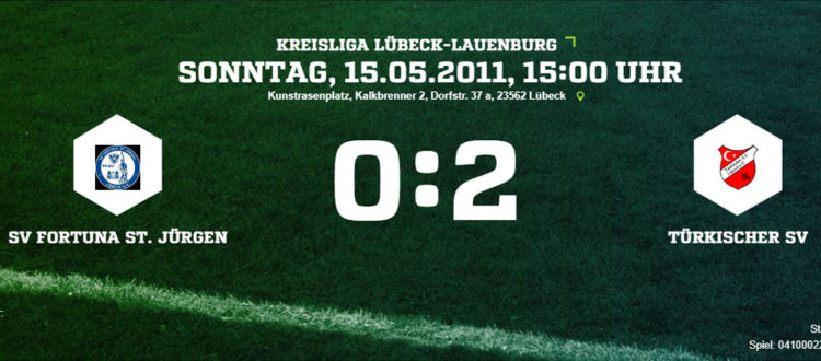 SV Fortuna St. Jürgen - Türkischer SV 0-2