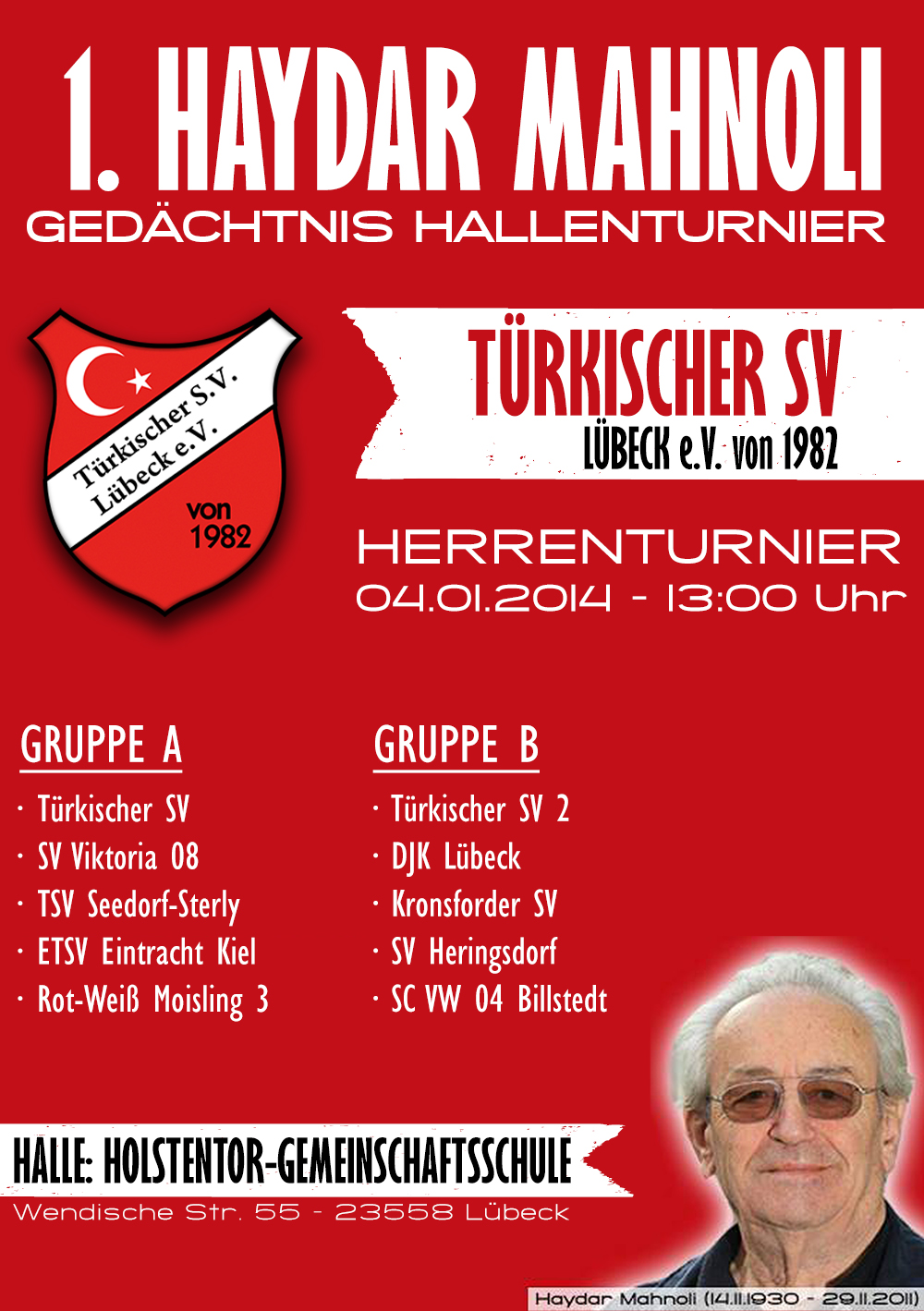 Haydar Mahnoli Gedächtnis Hallenturnier