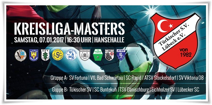 Kreisliga-Masters 2016/2017 Hallenturnier Lübeck
