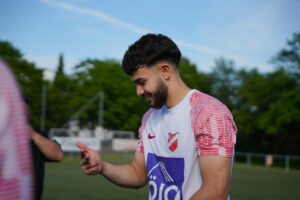 Eray Korkmaz - Türkischer SV Lübeck feiert den Auftaktsieg.