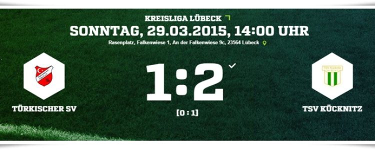 23 spieltag tsckucknitz - Türkischer SV Lübeck e.V.