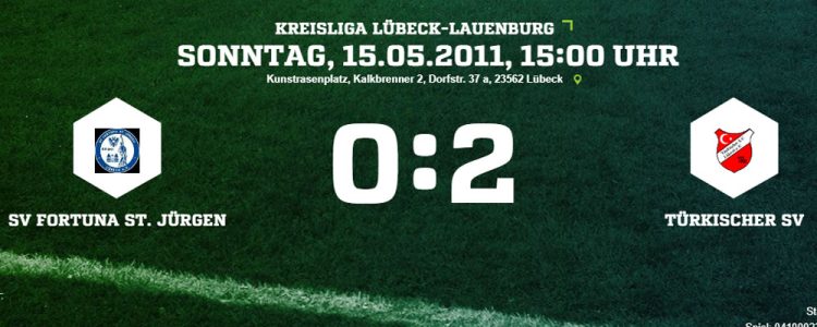 fortunastjuergen tuerkischersv kreisliga2011 - Türkischer SV Lübeck e.V.