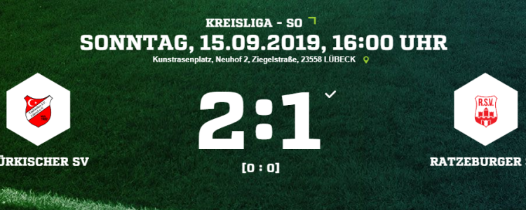 kreisliga tuerkischersv ratzeburgersv - Türkischer SV Lübeck e.V.